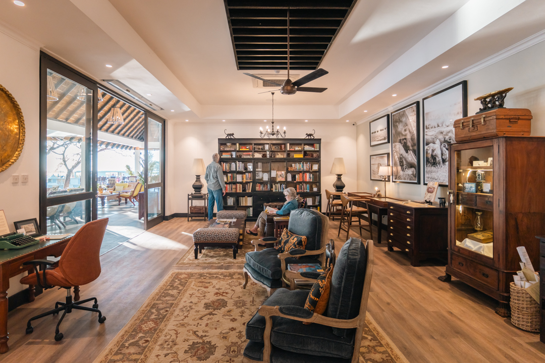 Discover the Explorers Lounge at The Chobe Safari Lodge