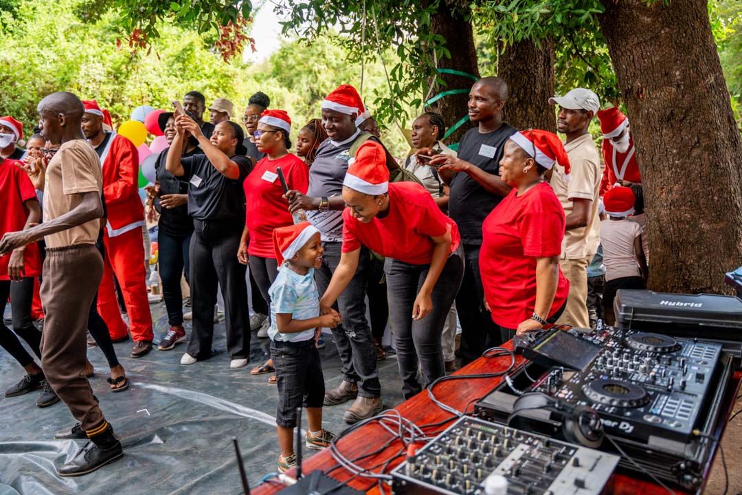 Dancing in Chobe